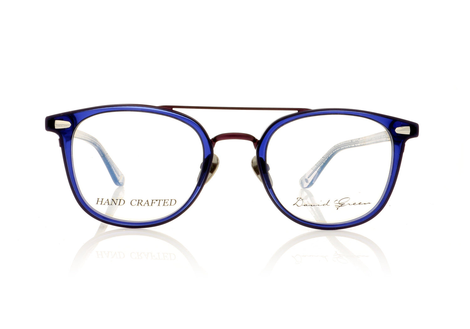 David Green California CI4 Purple Glasses - Front