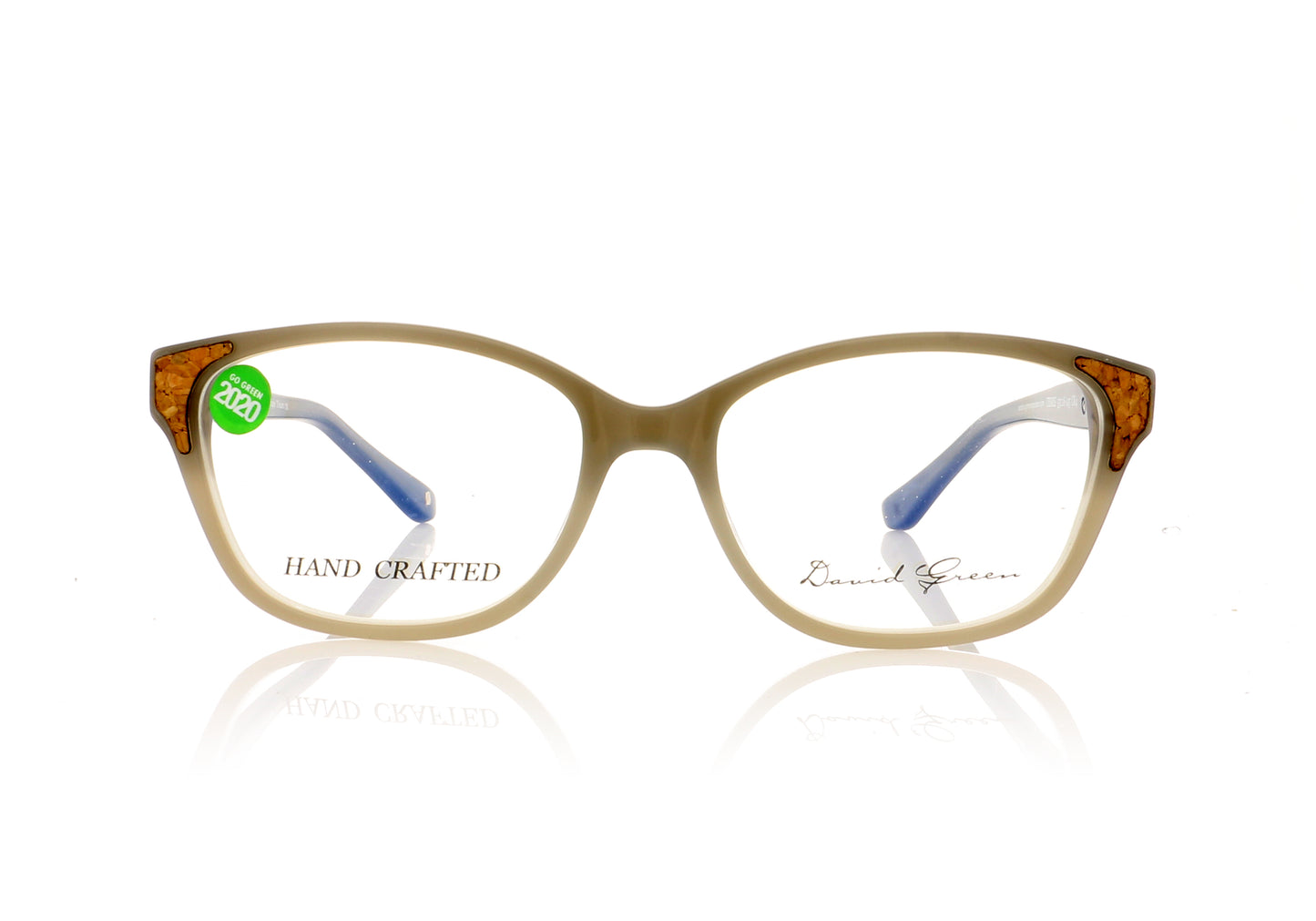 David Green Cerris CK4 Grey Glasses - Front