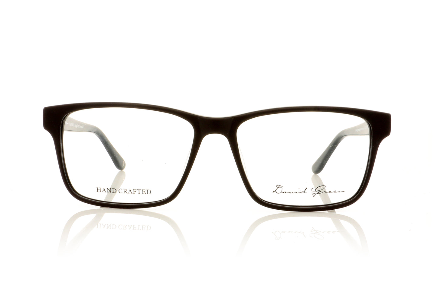 David Green Evans EV1 Grey Glasses - Front