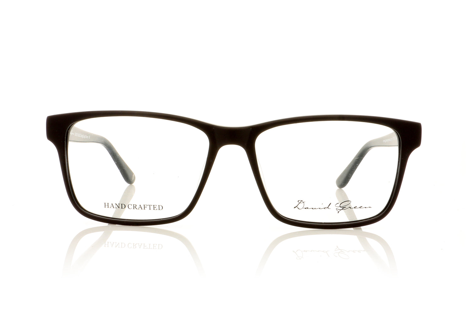 David Green Evans EV1 Grey Glasses - Front