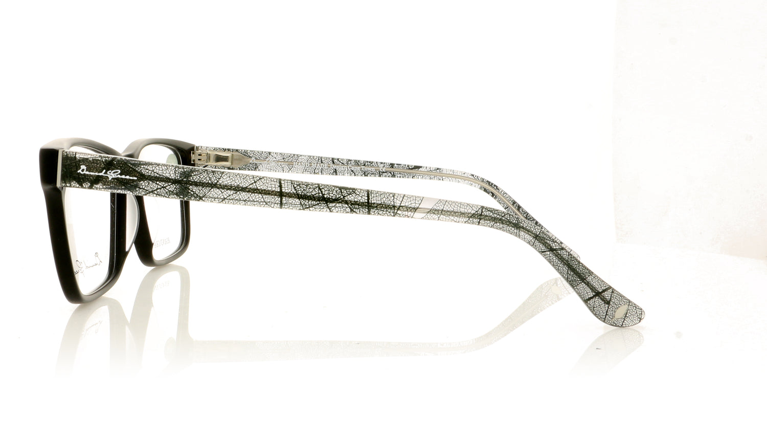 David Green Evans EV2 Black Glasses - Side