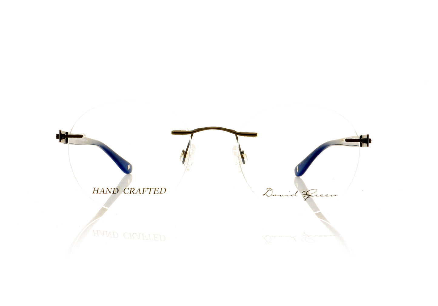 David Green Nevis NX1 Gunmetal Glasses - Front