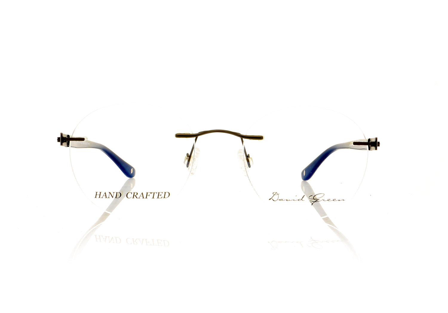 David Green Nevis NX1 Gunmetal Glasses - Front