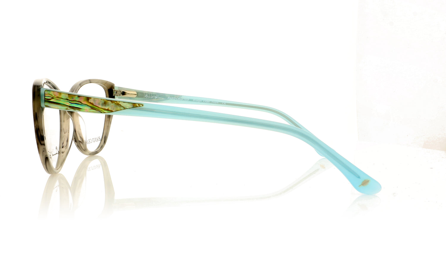 David Green Perla PJ3 Blue Glasses - Side