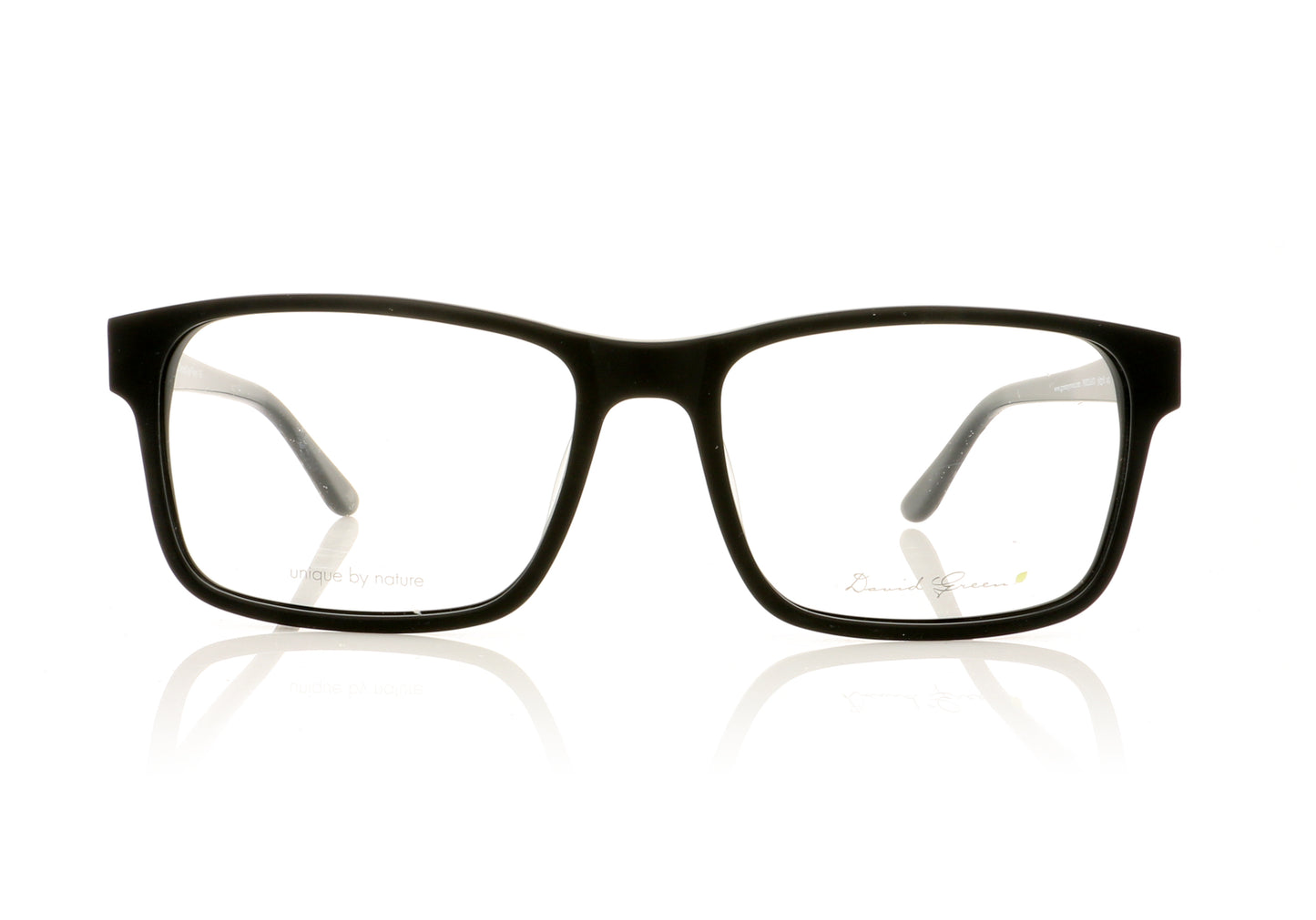 David Green Portland PO5 Black Glasses - Front