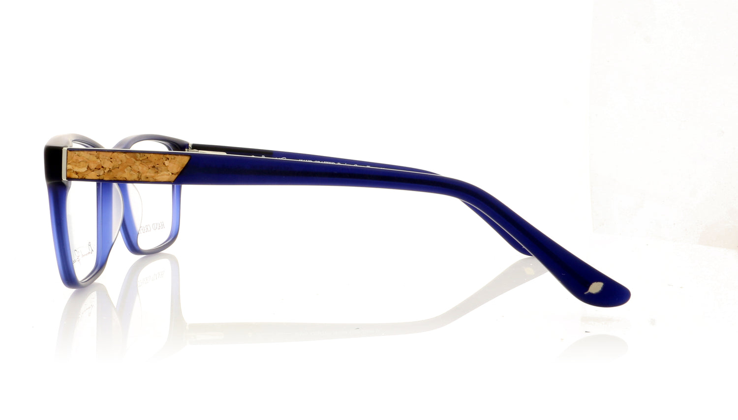 David Green Quercus QC4 Navy Glasses - Side