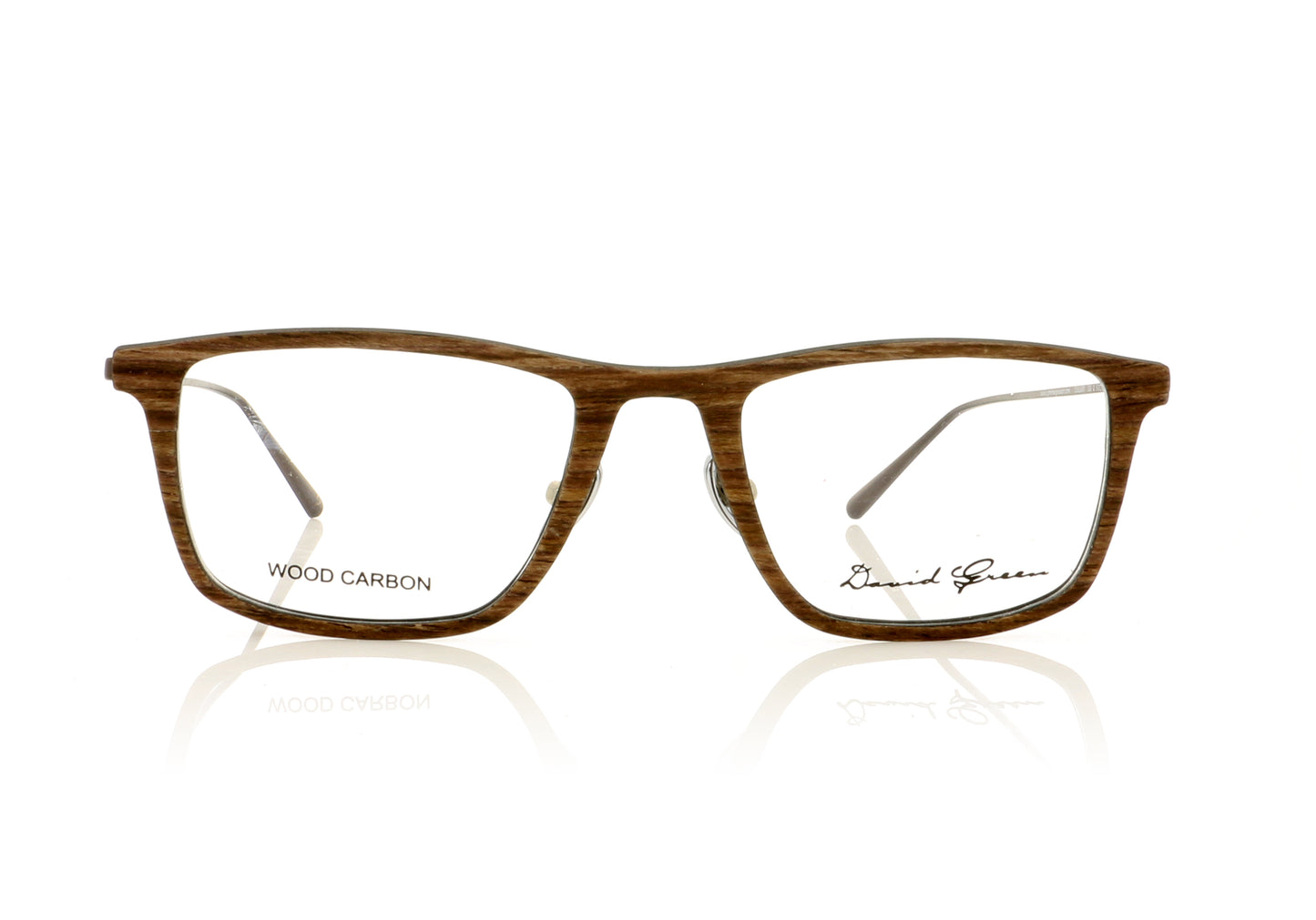 David Green Salado SQ2 Black Glasses - Front