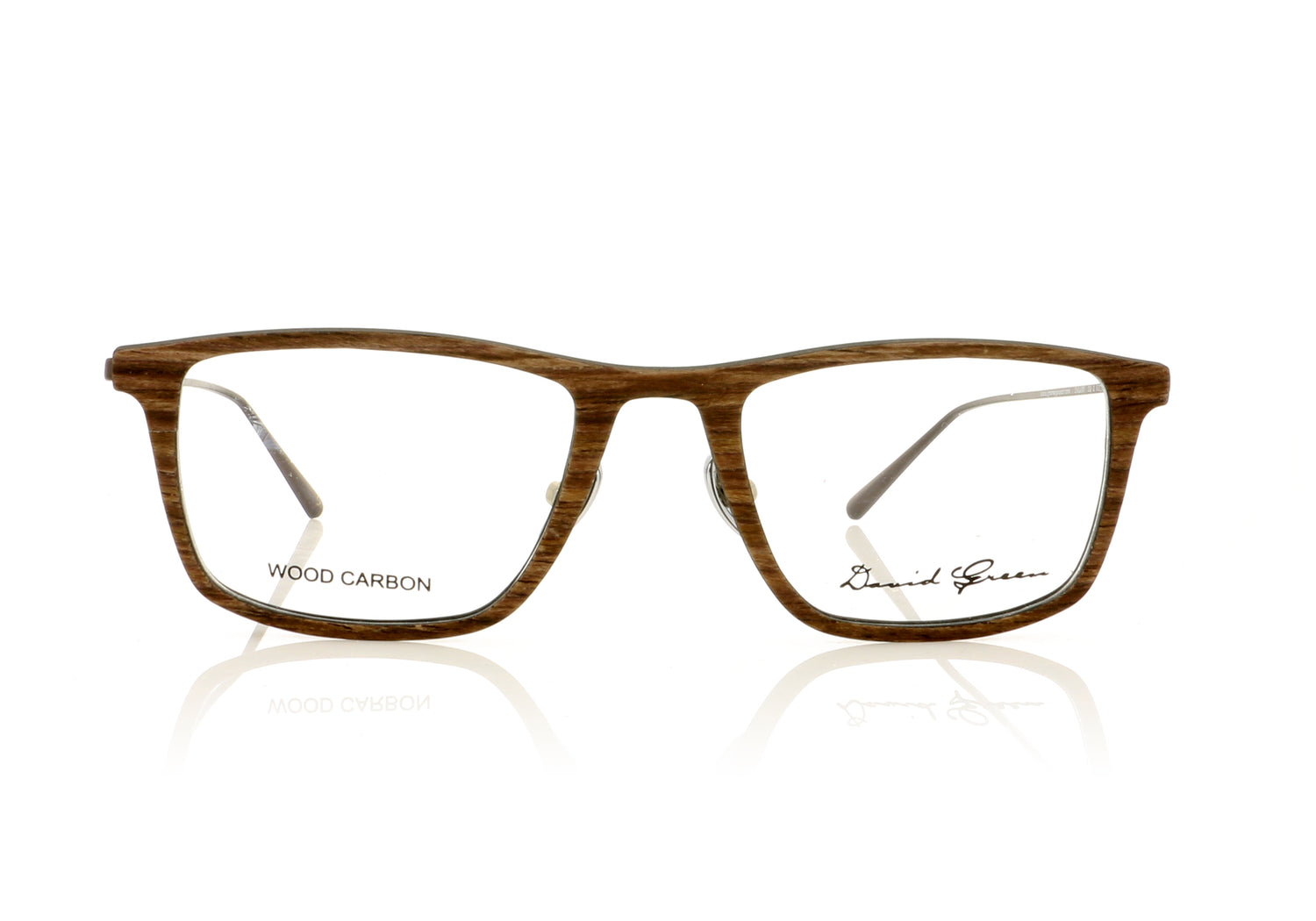 David Green Salado SQ2 Black Glasses - Front