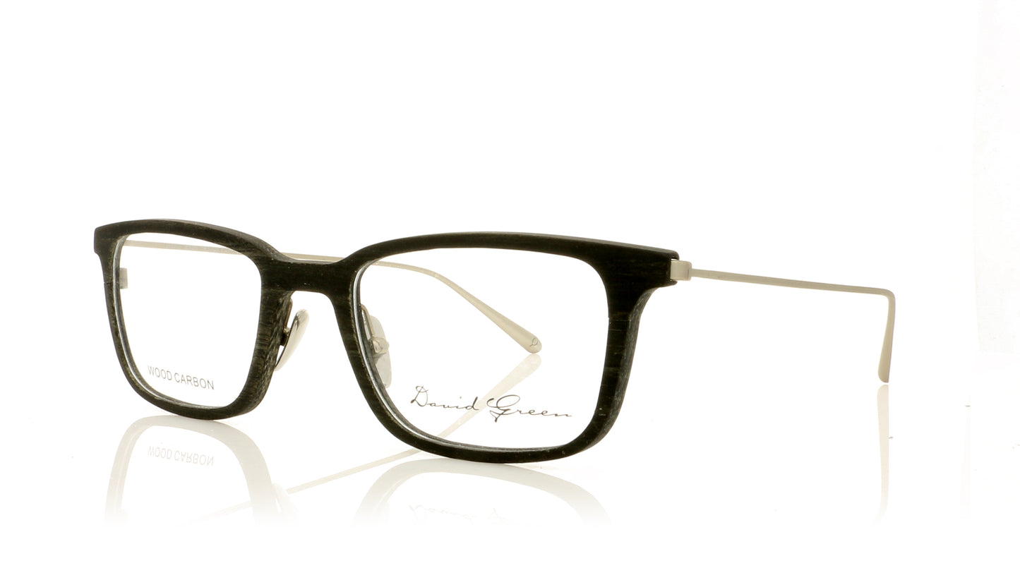 David Green Sanford SF3 Grey Glasses - Angle