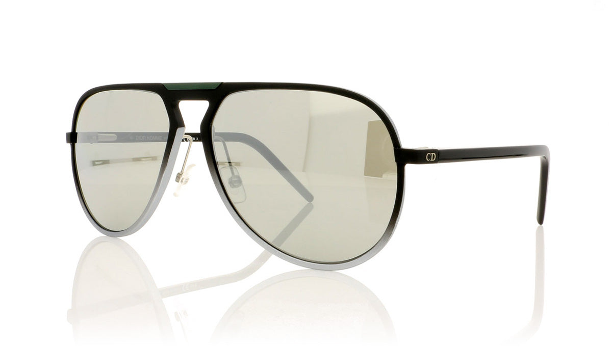 Dior Homme AL13.2 T5B Black Sunglasses - Angle