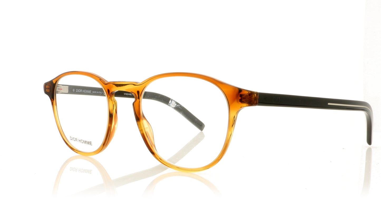 Dior Homme BLACKTIE250 WR9 BROWN HAVANA Glasses - Angle