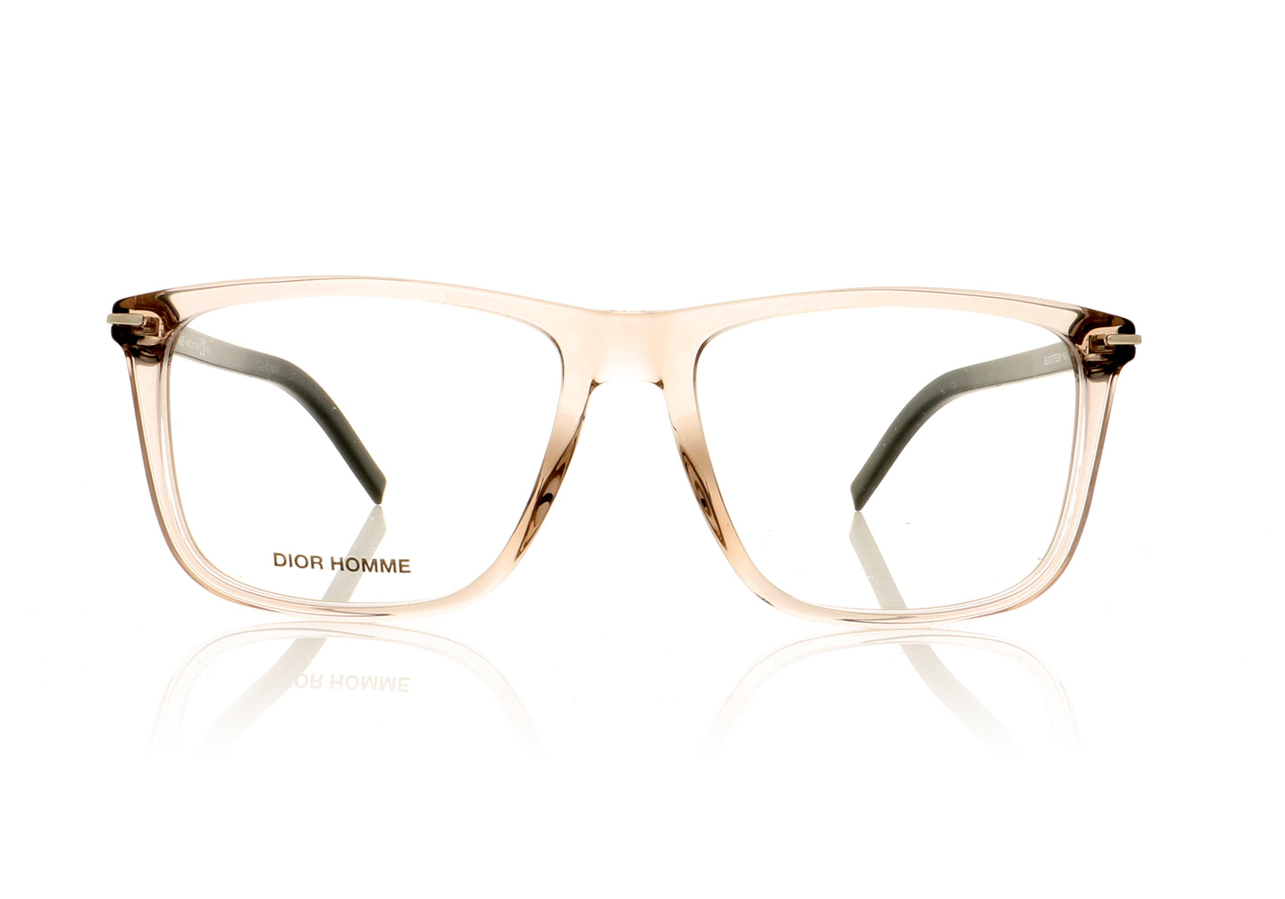 Dior Homme BLACKTIE269 YL3 Brown Crystal Glasses - Front