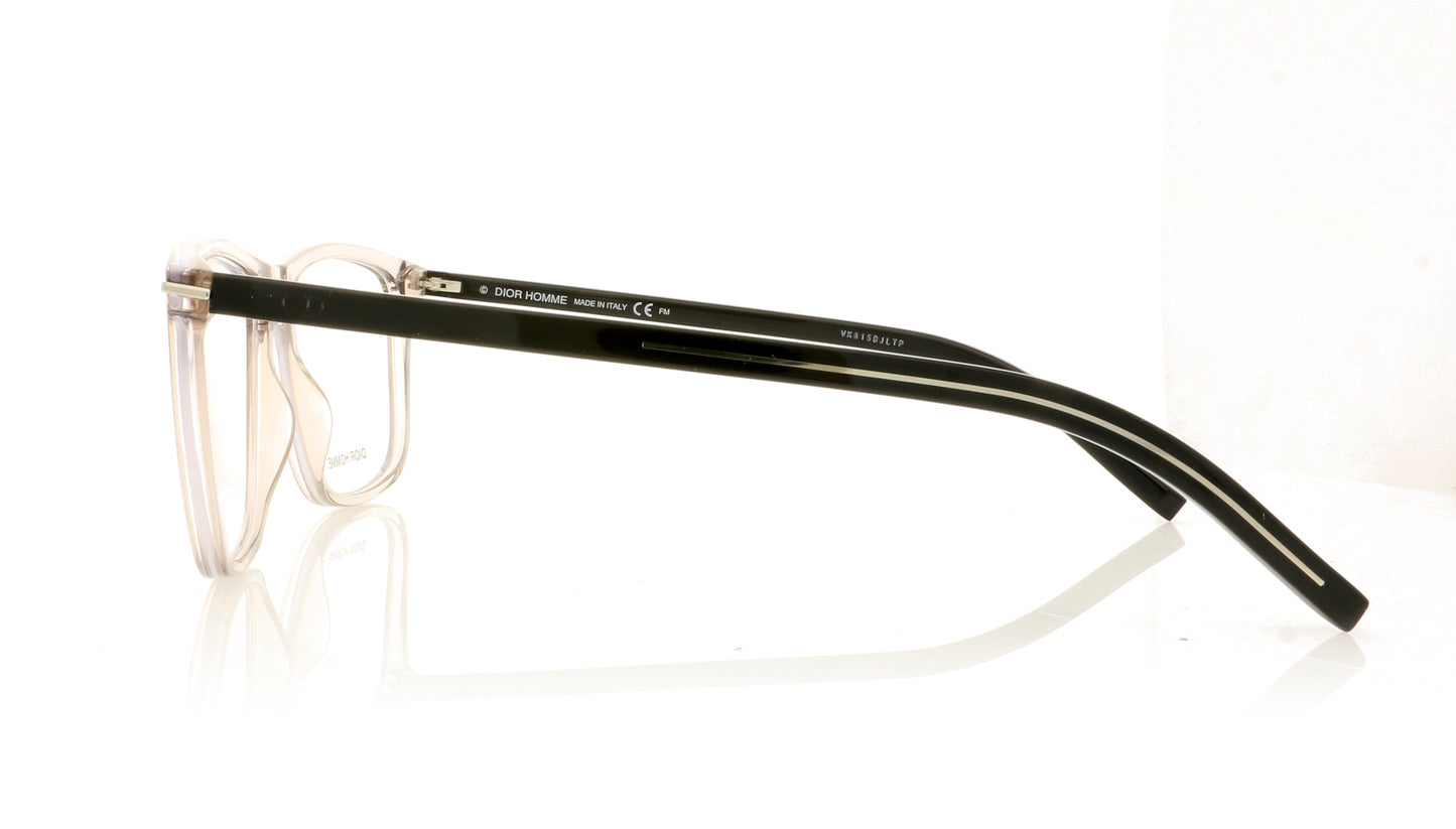 Dior Homme BLACKTIE269 YL3 Brown Crystal Glasses - Side