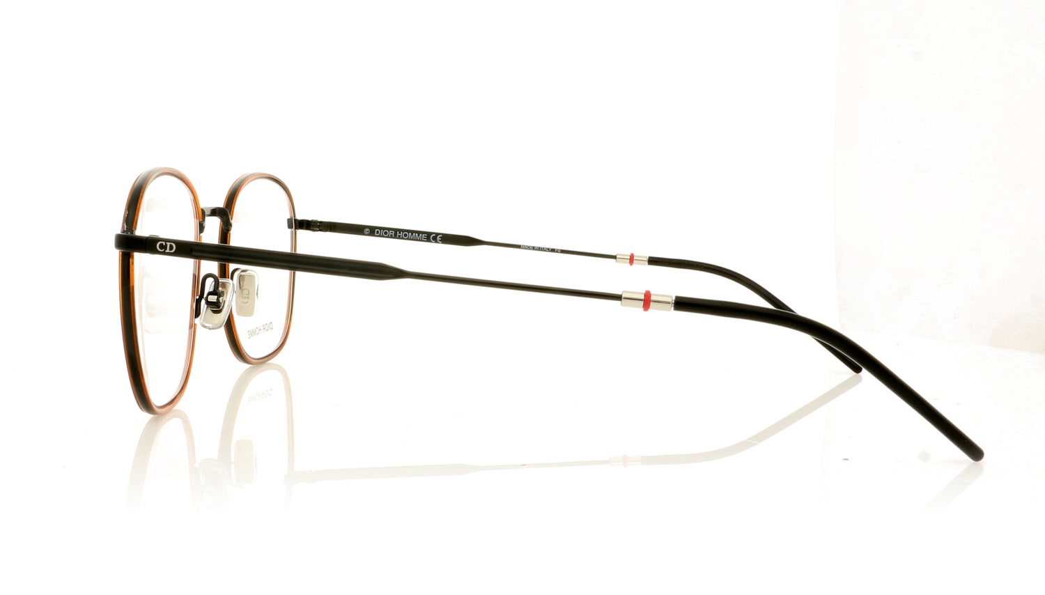 Dior Homme DIOR0226 WR7 Black Havana Glasses - Side