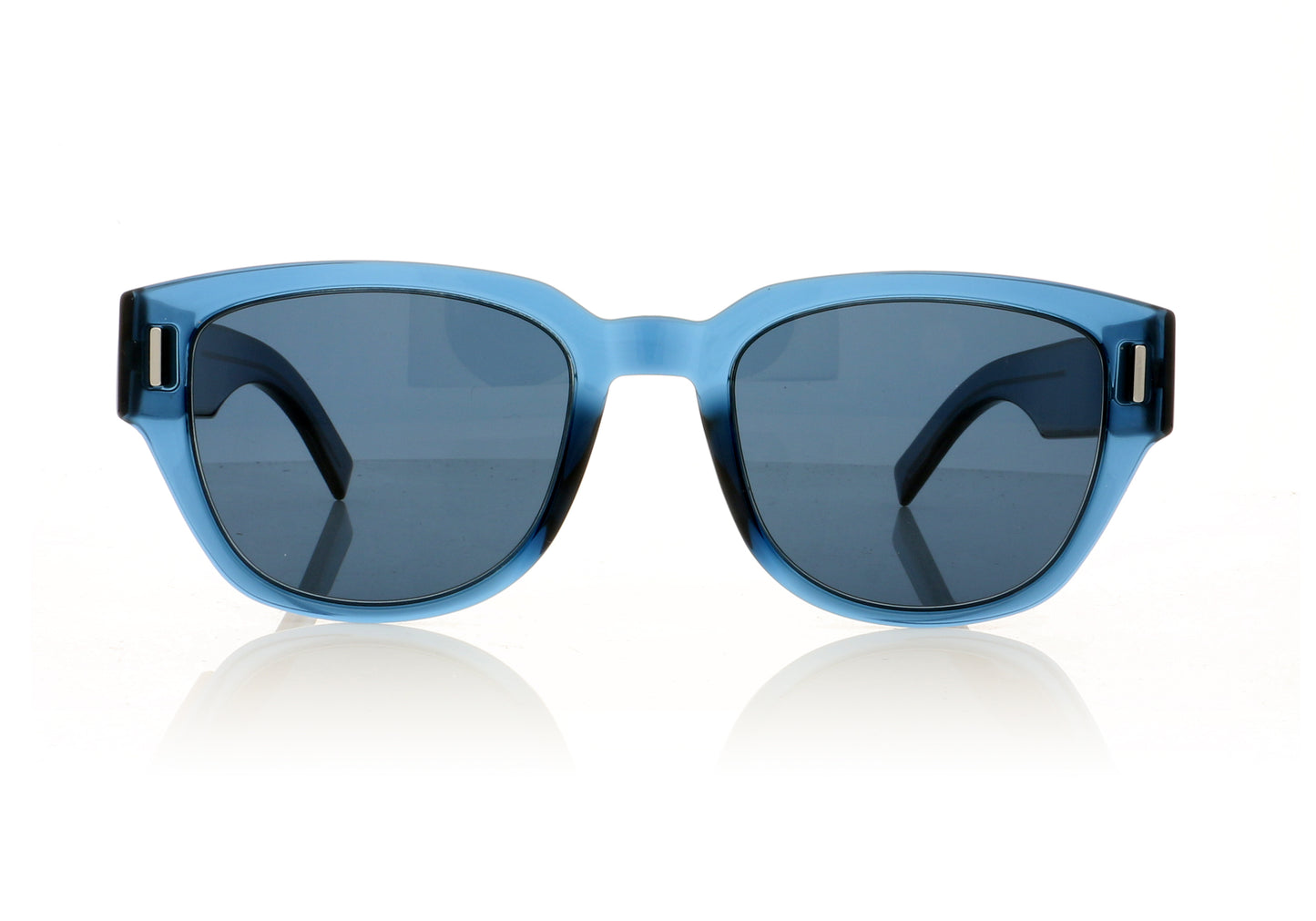 Dior Homme Fraction3 PJP Transparent Blue Sunglasses - Front
