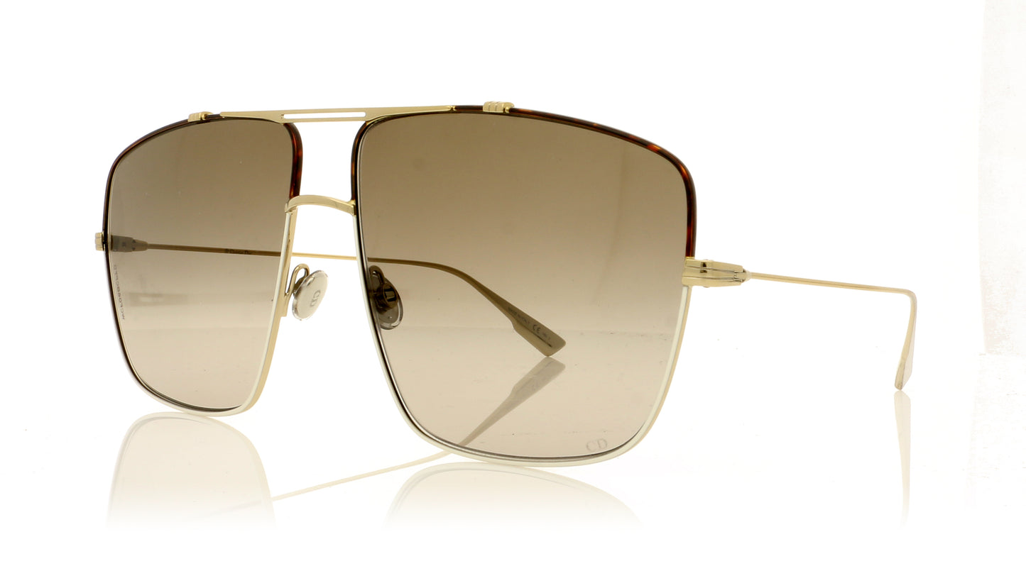 Dior Homme Monsieur2 24W Gold Glasses - Angle