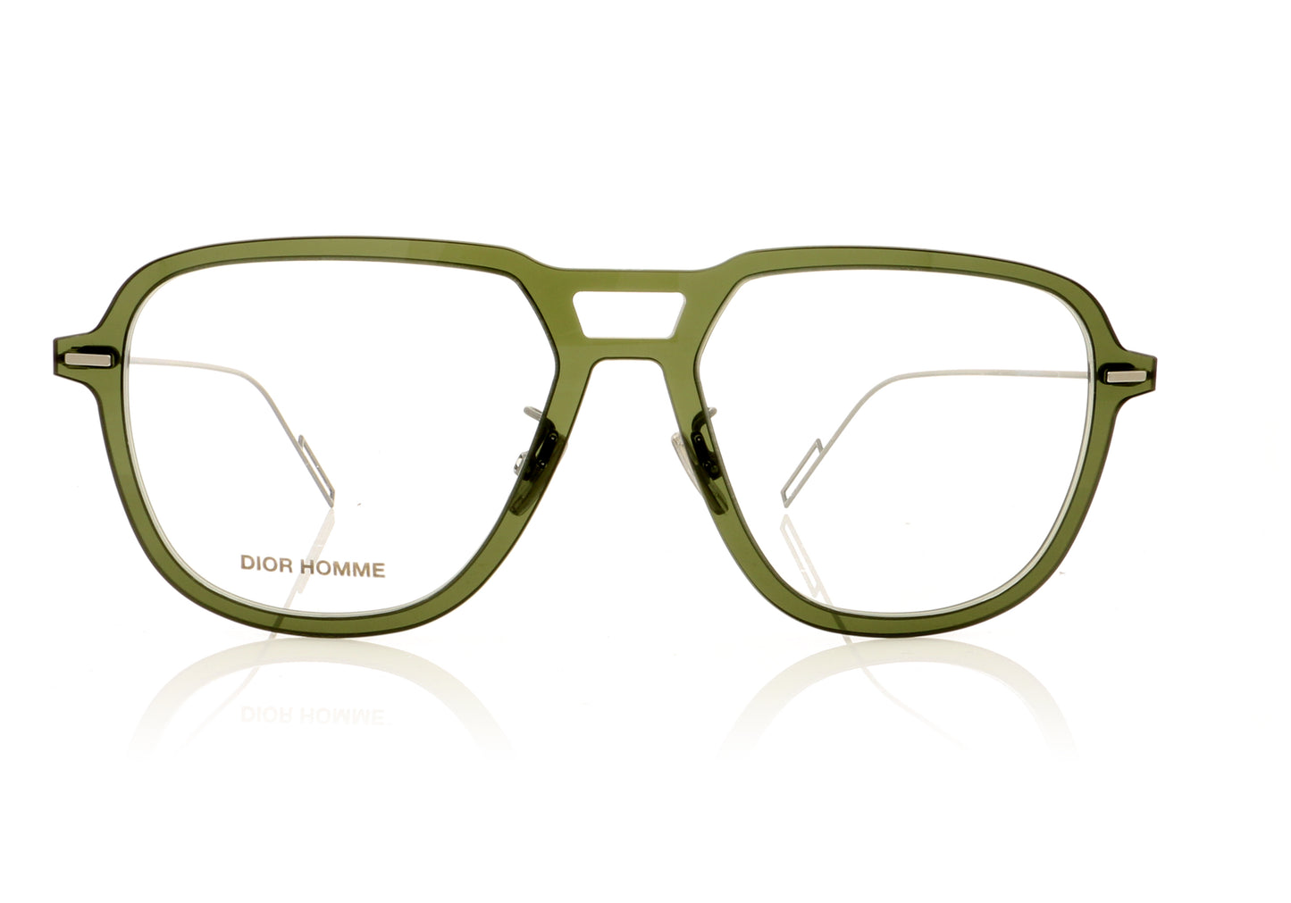 Dior Homme DISAPPEAR03 1ED Green Glasses - Front