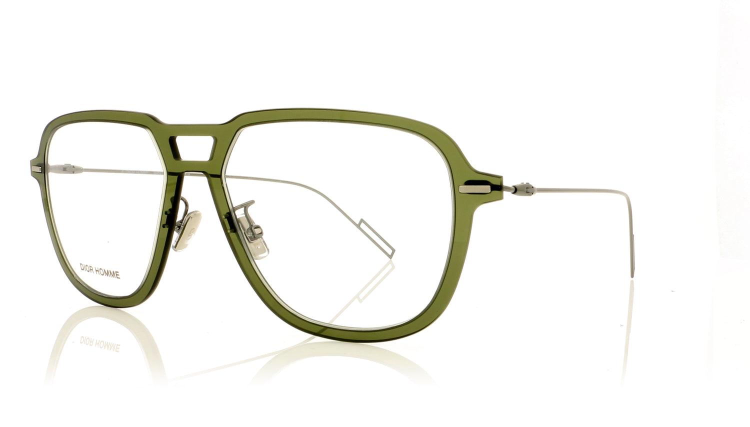 Dior Homme DISAPPEAR03 1ED Green Glasses - Angle