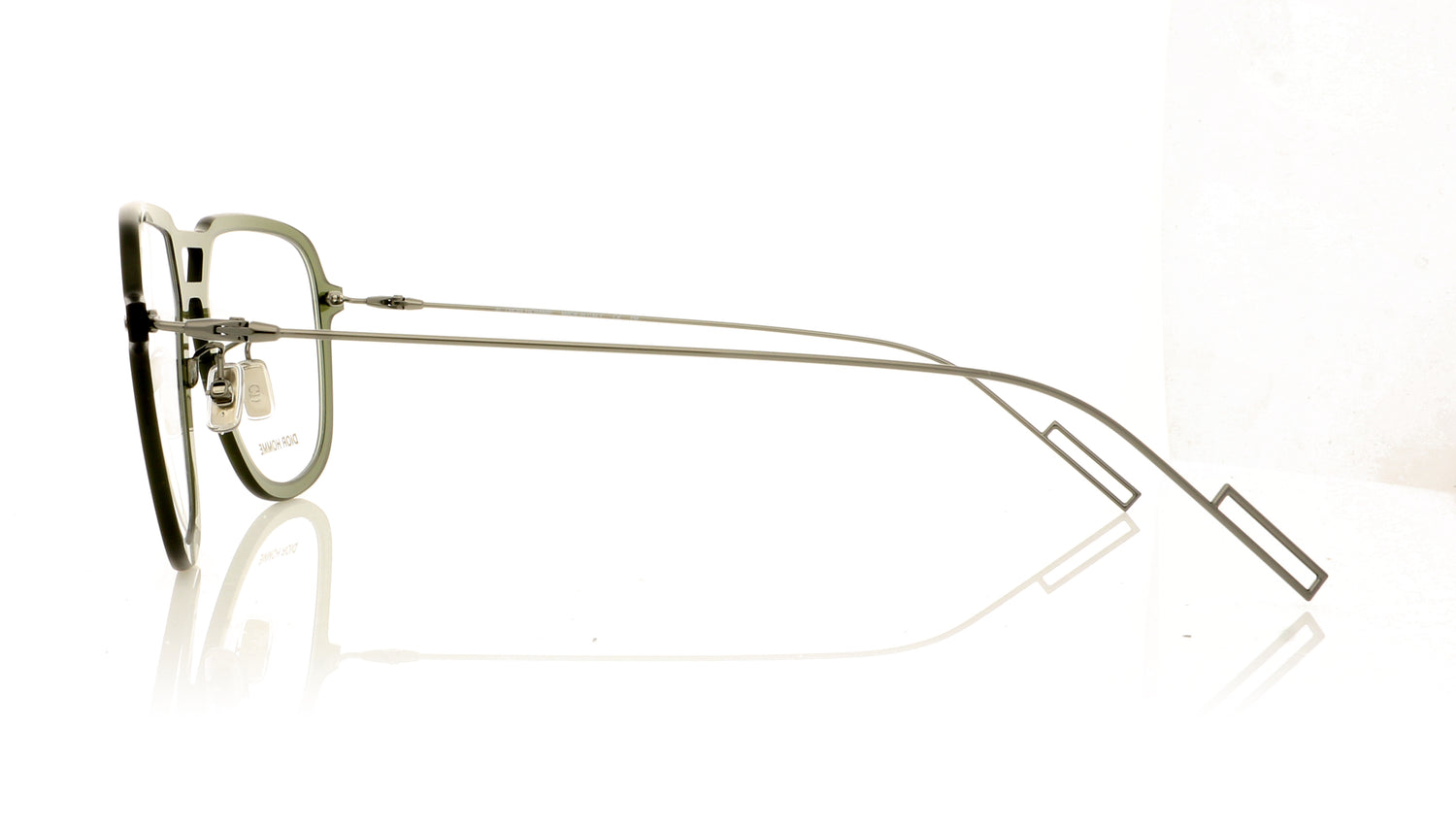 Dior Homme DISAPPEAR03 1ED Green Glasses - Side