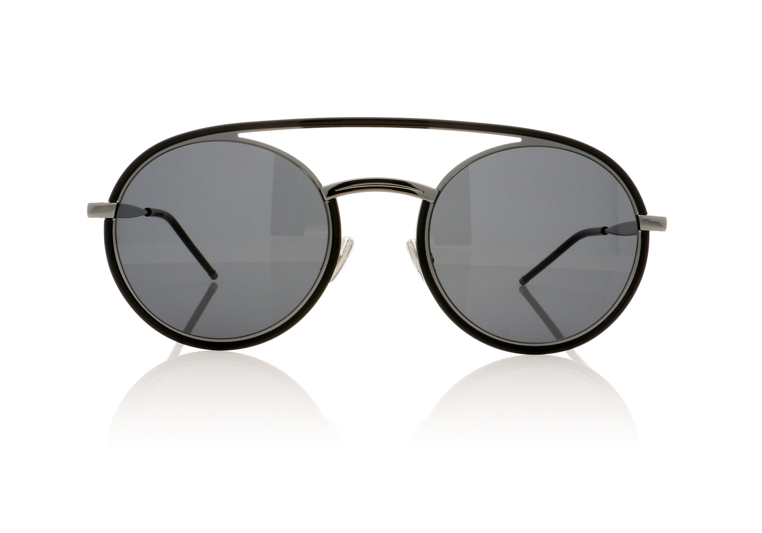 Dior Homme Synthesis01 V81 Dark Ruthenium Black Sunglasses - Front