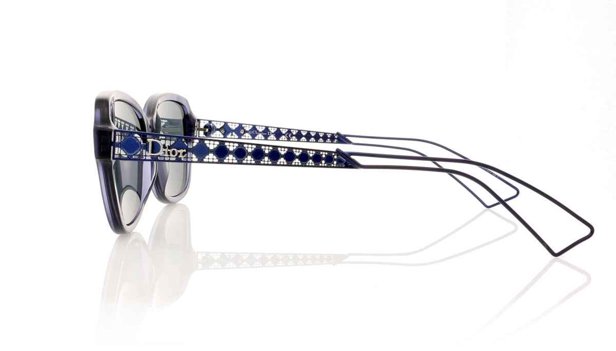 Dior Ama5 TGZ Blue Sunglasses - Side