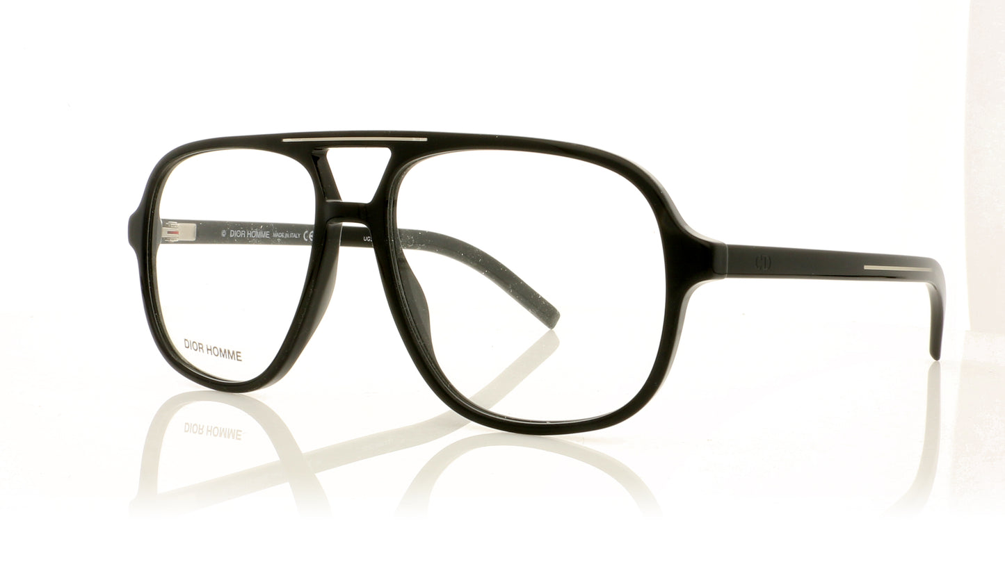 Dior Blacktie259 807 Black Glasses - Angle