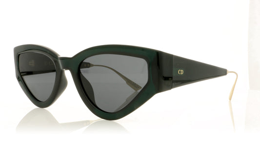 Dior CatStyleDior1 1ED Green Sunglasses - Angle