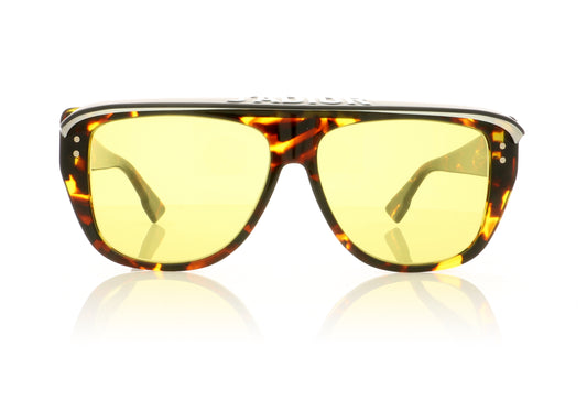 Dior CLUB2 86HO Dark havana Sunglasses - Front