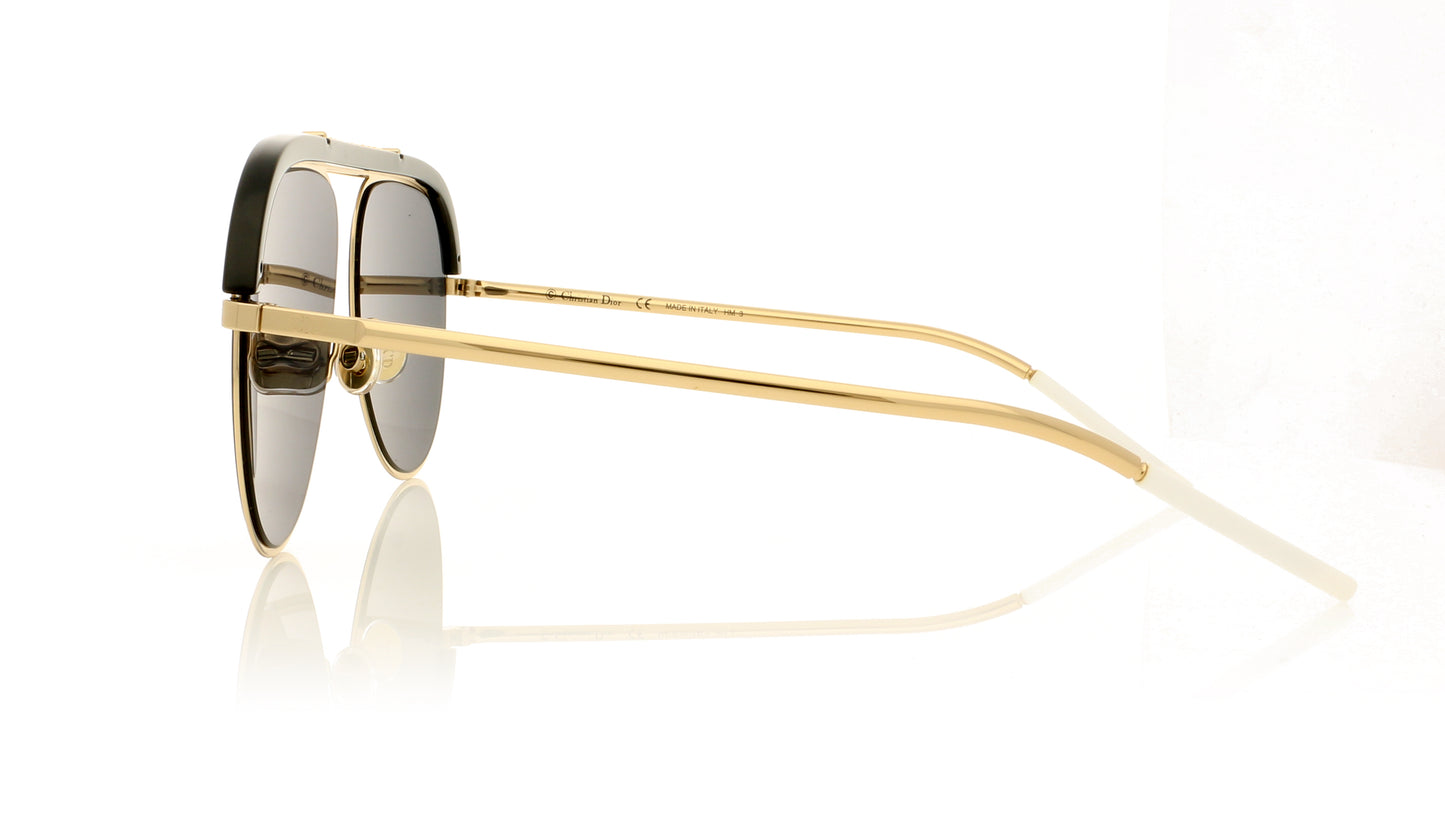 Dior DESERTIC 2M22K Black Gold Sunglasses - Side