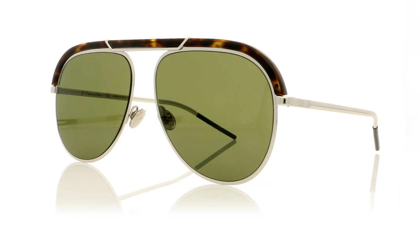 Dior DESERTIC 9G0O7 Havana Palladium Sunglasses - Angle