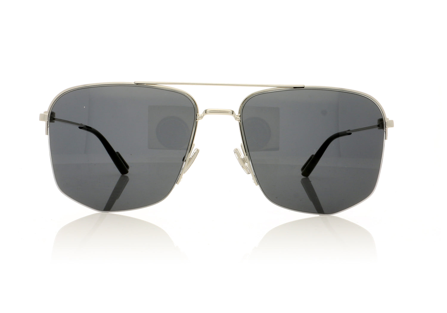 Dior DIOR180 84J IR3 Palladium Black Sunglasses - Front