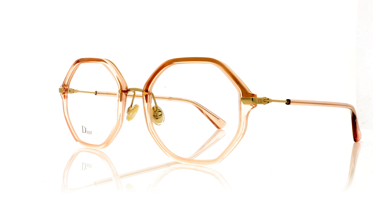 Dior DiorLine1 35J Pink Glasses - Angle