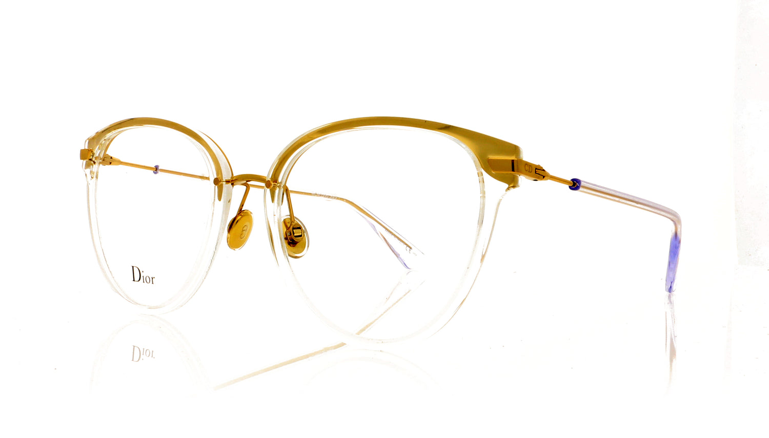 Dior DiorLine2 900 Crystal Glasses - Angle