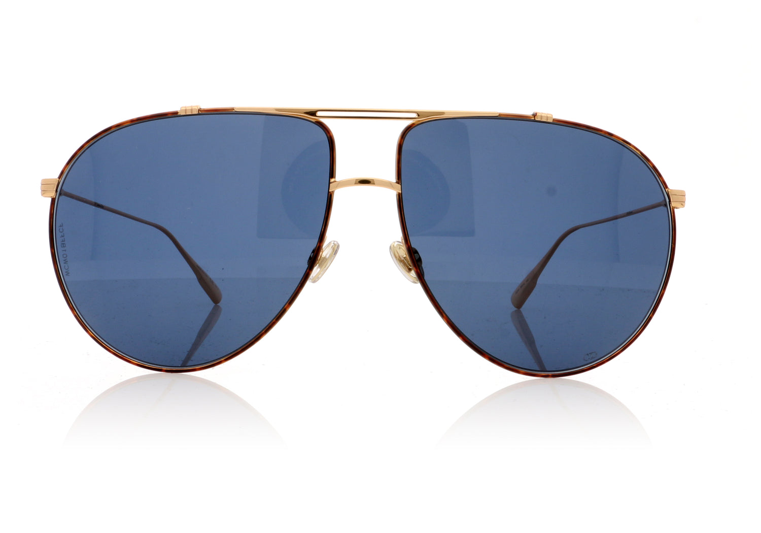 Dior DiorMonsieur1 06J Gold Havana Sunglasses - Front