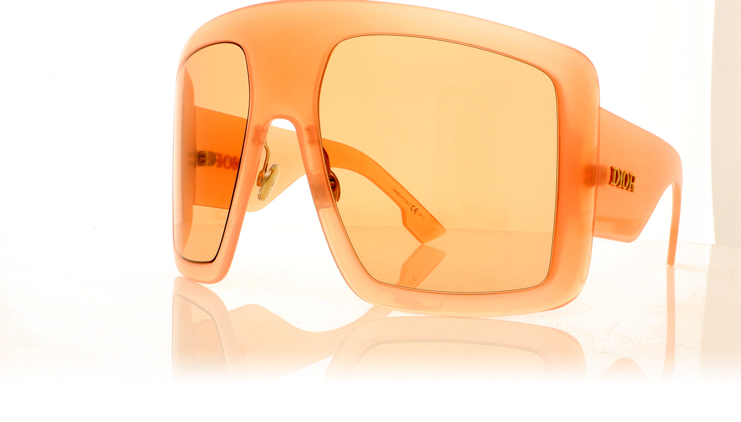 Dior DiorSoLight1 FWM Nude Sunglasses - Angle