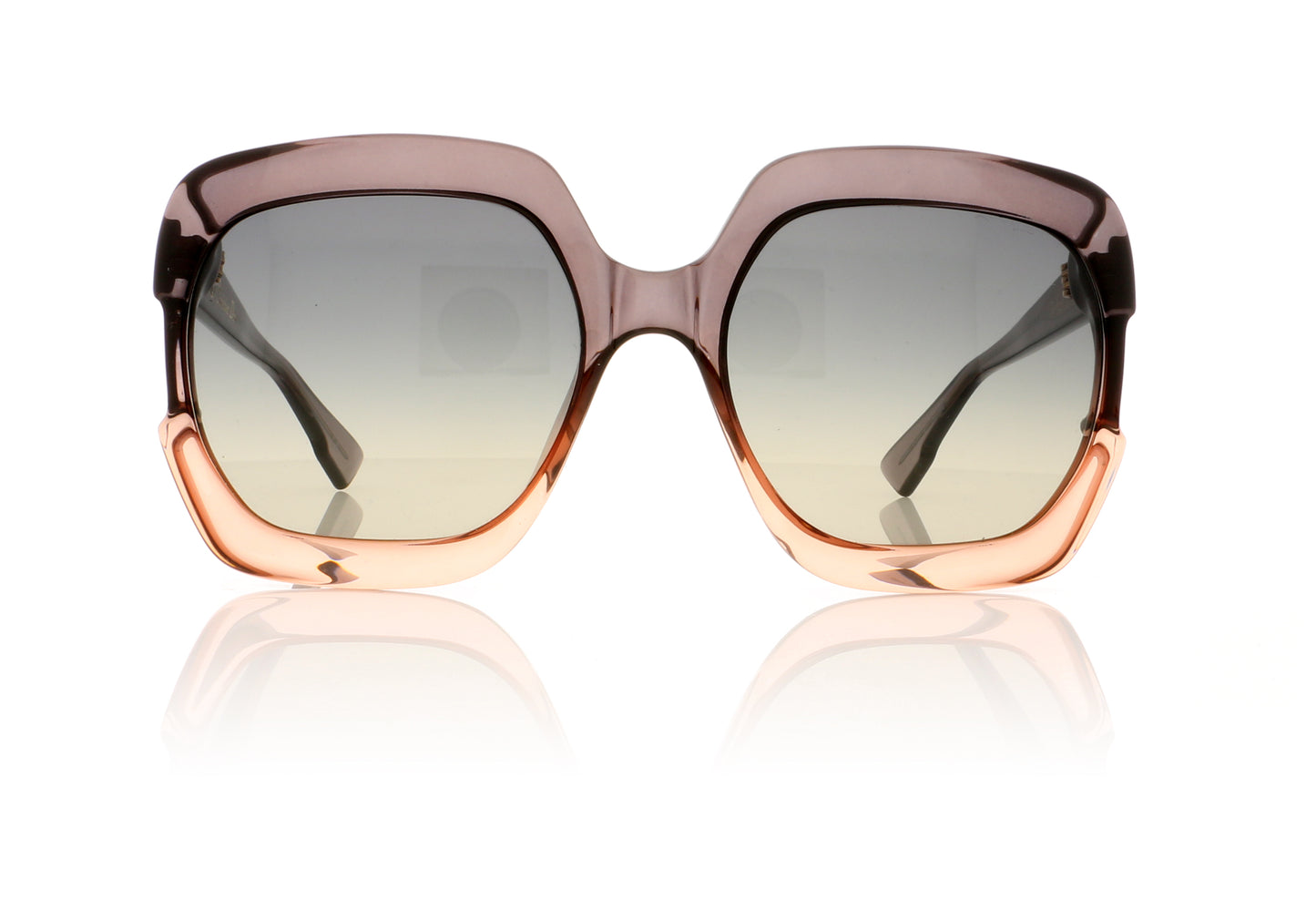 Dior Gaia 7HH Grey Pink Sunglasses - Front
