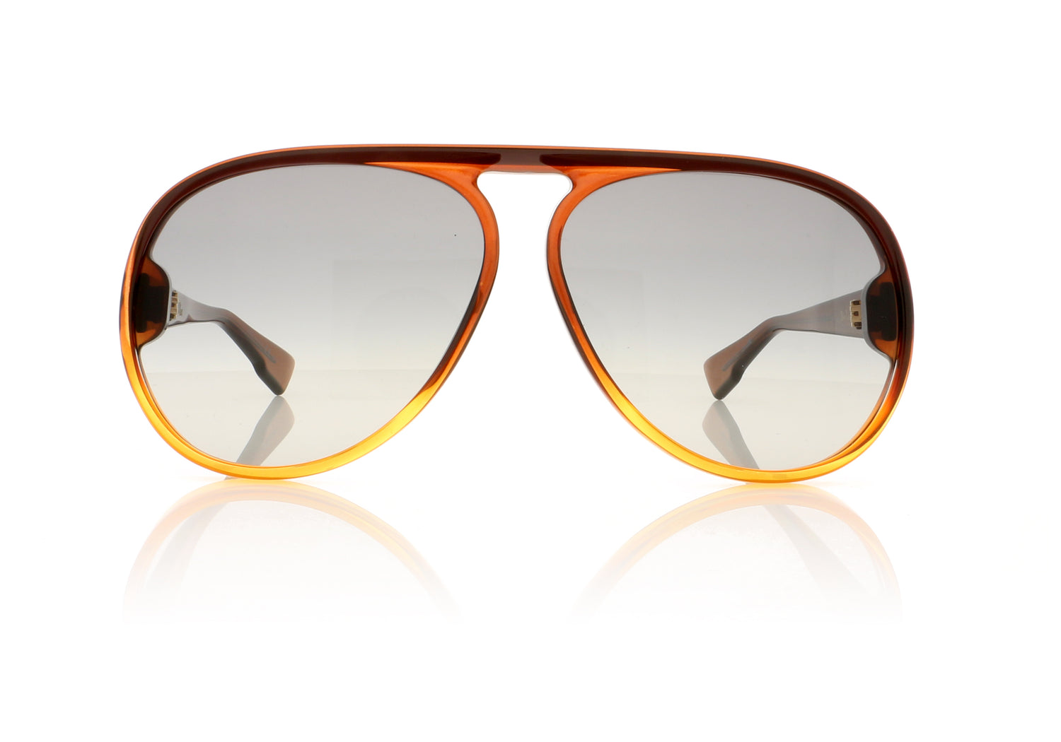 Dior Lia 12J Brown Sunglasses - Front