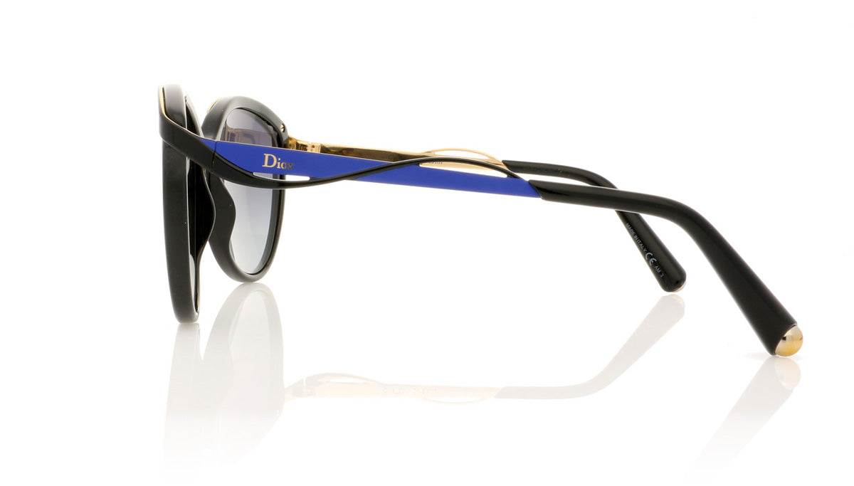 Dior Metaleyes 1 60A Black Sunglasses - Side