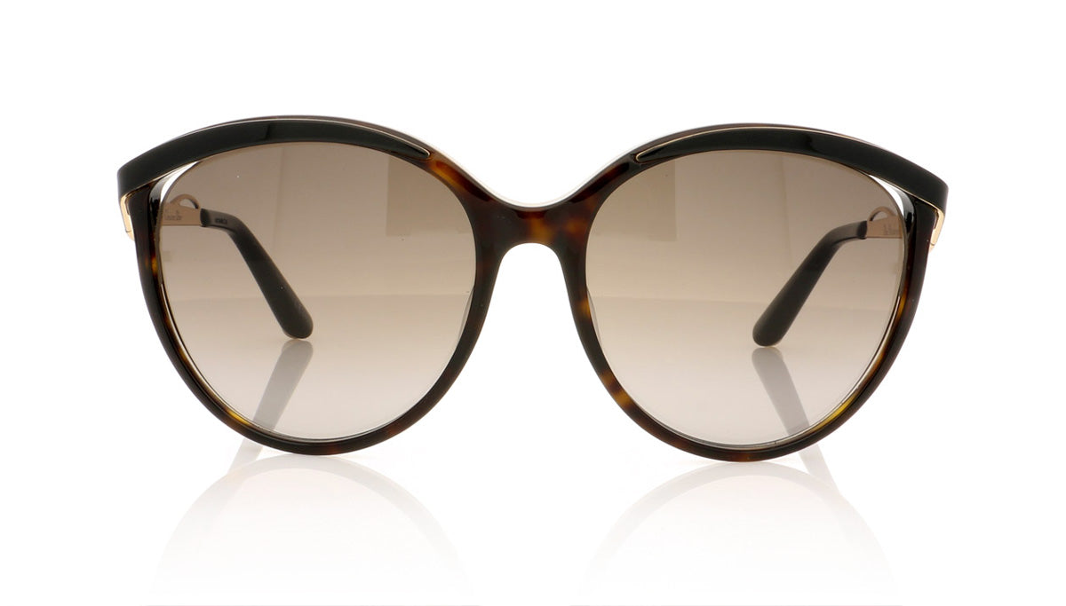 Dior Metaleyes 1 6NY Dark Havana Sunglasses - Front