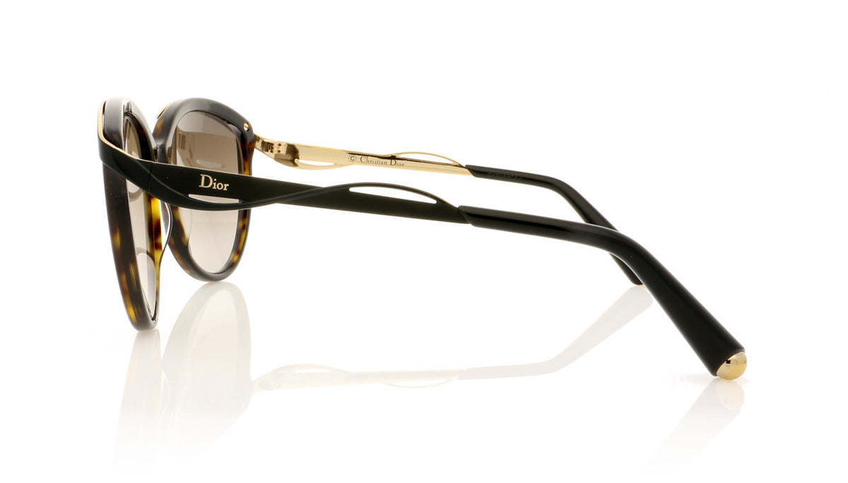Dior Metaleyes 1 6NY Dark Havana Sunglasses - Side
