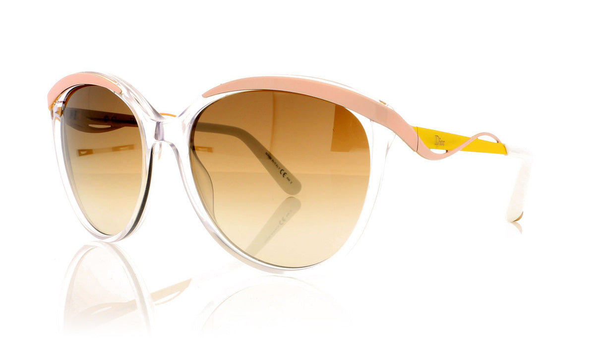 Dior Metaleyes 1 6OB Crystal Sunglasses - Angle