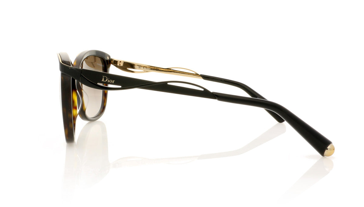 Dior Metaleyes 2 6NY Dark Havana Sunglasses - Side