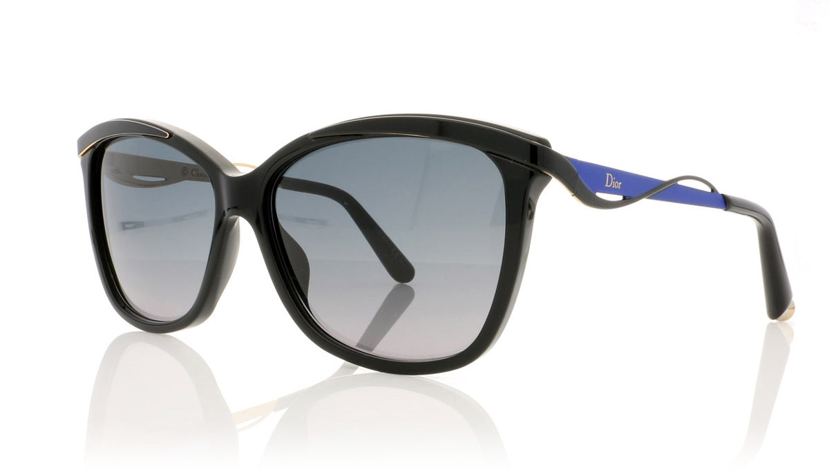 Dior Metaleyes 2 6OA Black Sunglasses - Angle