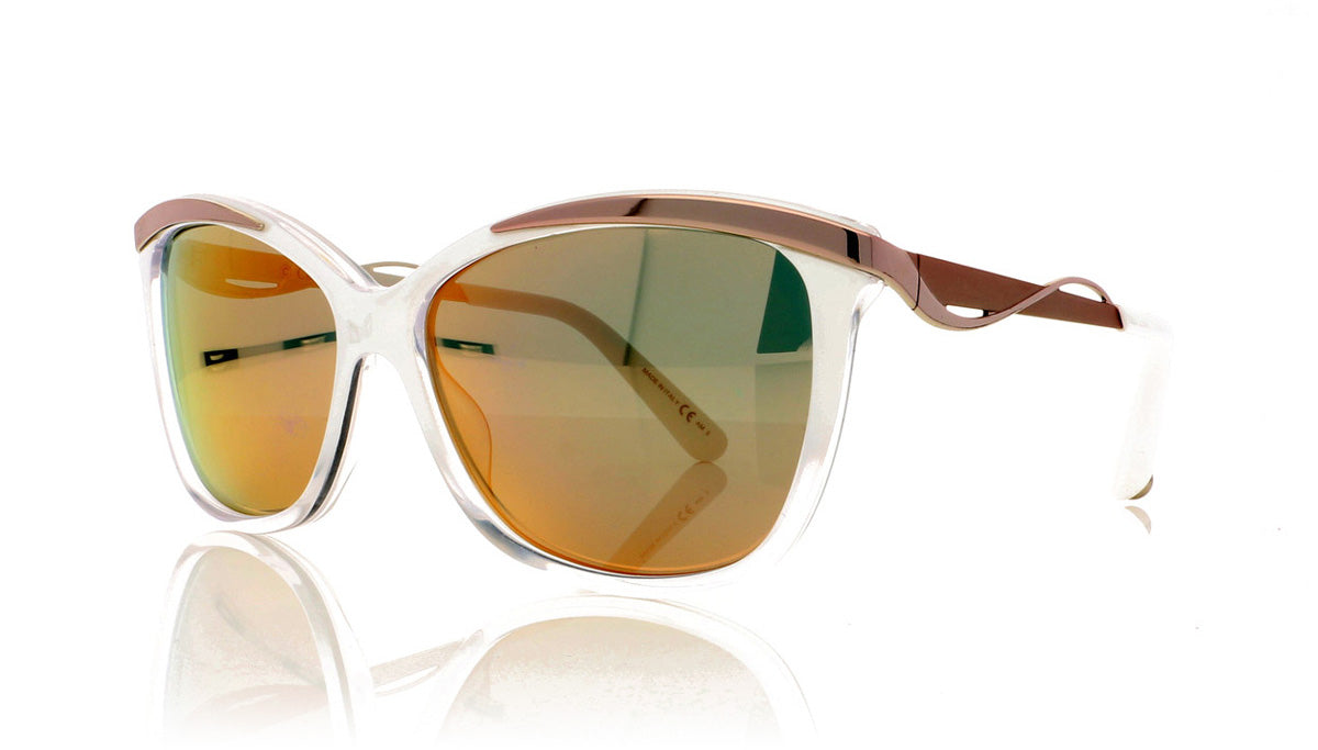 Dior Metaleyes 2 HPR White Sunglasses - Angle