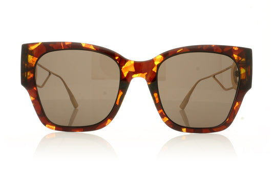 Dior Montaigne1 86 Havana Sunglasses - Front