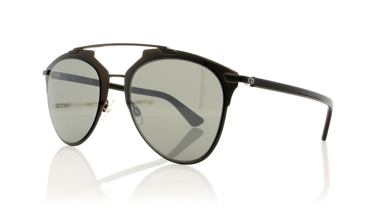 Dior Reflected M2P Black Sunglasses - Angle