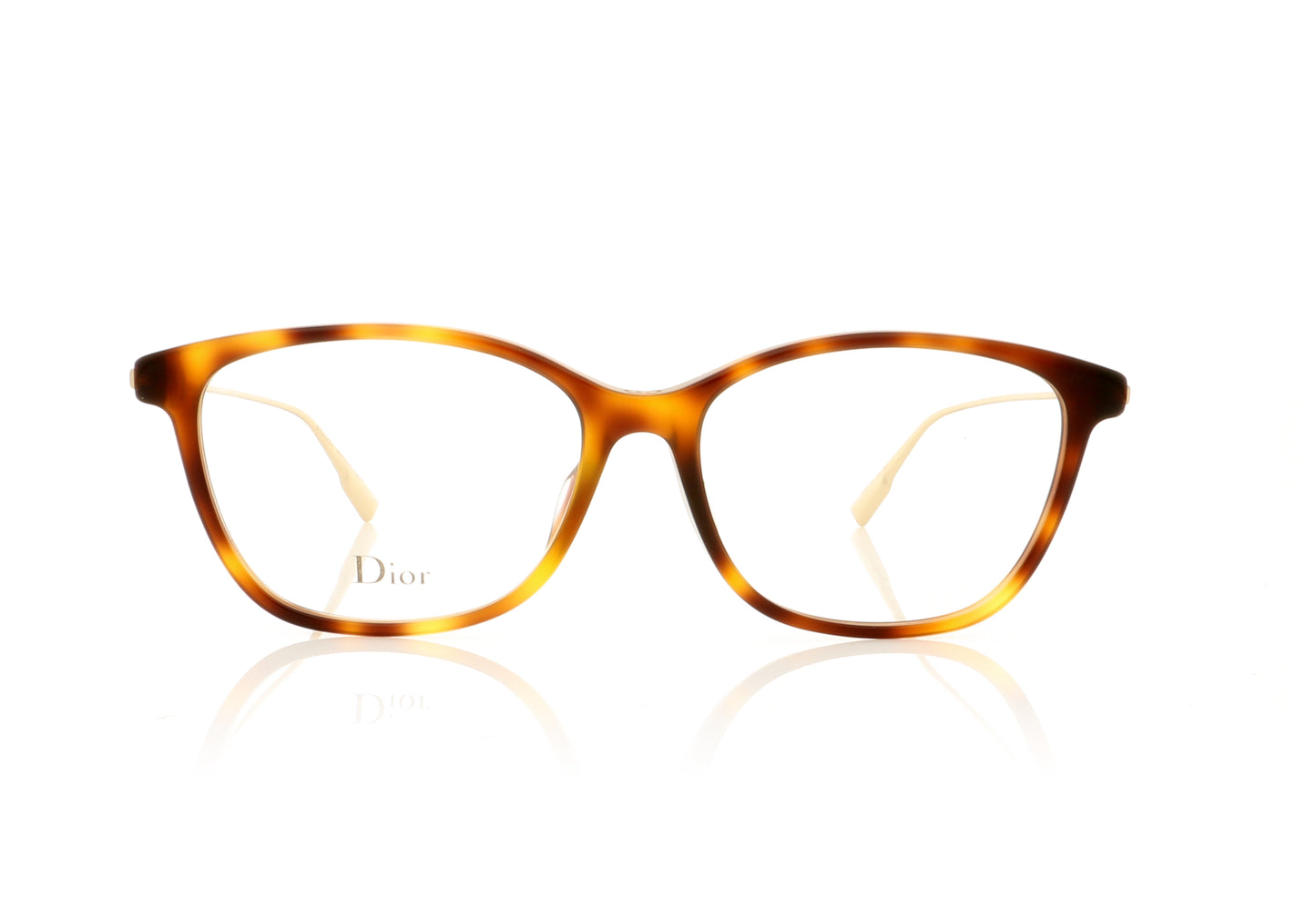 Dior Sight Of 01F Dark Havana 86 Glasses - Front