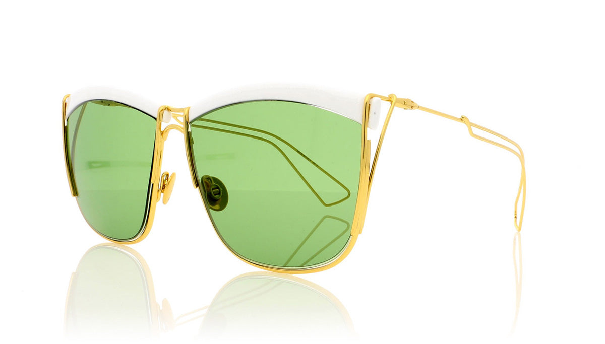 Dior So Electric 266/DJ2 White Sunglasses - Angle