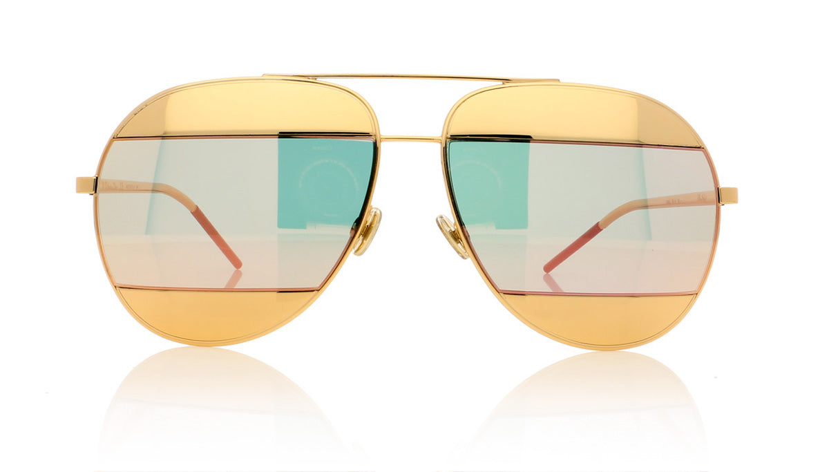 Dior Split1 0000J Rose Gold Sunglasses - Front