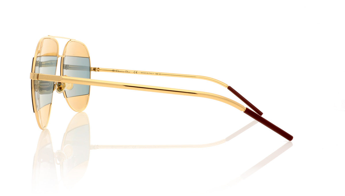 Dior Split1 0000J Rose Gold Sunglasses - Side